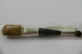 Authentic Bare Escentuals Double Ended Flawless Face &amp; Eye Brush Bare Minerals - £7.82 GBP