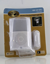 Hampton Bay Wireless Plug-In Doorbell Kit with LED Night Light White HB-7776-05 - £12.43 GBP