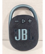 JBL Clip 4 Portable Wireless Bluetooth Speaker - Blue USED  - $38.88 CAD