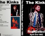 The Kinks Rockpalast 1982 DVD Pro-Shot Rare Live in Germany April 04, 1982 - $20.00
