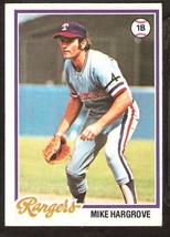 1978 Topps # 172 Texas Rangers Mike Hargrove - £0.39 GBP