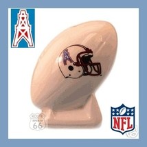 Houston Oilers Free Shipping (Texans) Football Vintage Ceramic Old Coin Bank - £17.01 GBP