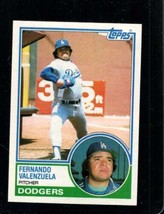 1983 Topps #40 Fernando Valenzuela Exmt Dodgers Nicely Centered - £2.63 GBP