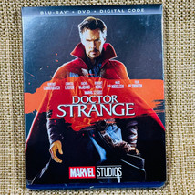 Doctor Strange Blu-Ray DVD With Digital Code &amp; Slipcover Benedict Cumberbatch - £10.27 GBP