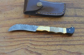 damascus custom made folding knife Laguiole Type From The Eagle Collection M8322 - £7.77 GBP