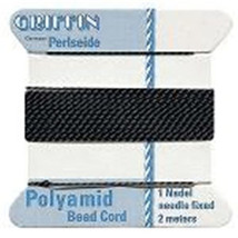 GRIFFIN Carded Nylon (Perlseide Polyamid) Beading Cord Size #8 Pick Color - $3.00