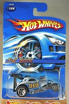 2006 Hot Wheels Collector #126 FIAT 500C Lt Blue w/Chrome Rear 5 Sp-Front 10 Sp - £6.09 GBP