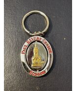 Boston Old North Church Paul Revere Statue Souvenir Spinner Keychain Key... - $12.95