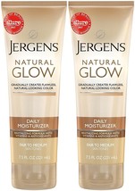 Jergens Natural Glow Daily Moisturizer, Revitalizing, Fair to Medium Ski... - £34.36 GBP