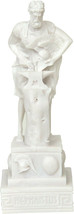 Greek God Hephaestus / Vulcan God Of Fire &amp; Craftsman Alabaster Statue 16cm... - £22.96 GBP