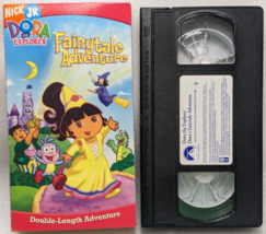 Dora The Explorer Fairytale Adventure (VHS, 2004, Nick Jr, Paramount) - £8.64 GBP