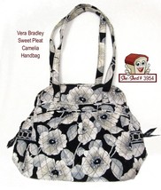 Vera Bradley Sweet Pleat Tote Camelia Shoulder Bag / Purse / Pocketbook ... - £8.60 GBP