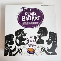 Really Bad Art Board Game Lofty Ideas Horrible Craftsmanship 2016 Wonder... - $23.36