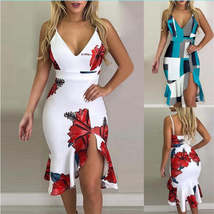 Collage halter irregular dress - £25.17 GBP+