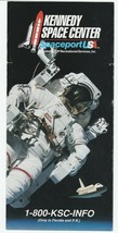 Vintage Travel Brochure Kennedy Space Center Spaceport U.S. 1980&#39;s Florida - £7.05 GBP