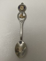 VTG Intercourse Pennsylvania PA Silver Amish Buggy Dangle Collectors Spoon Fort - £11.03 GBP