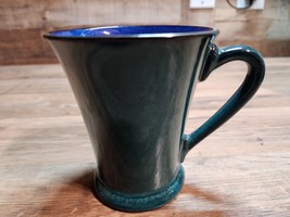 Denby Blue Green Stoneware Coffee Mug - Made In England - £17.14 GBP