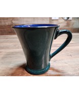 Denby Blue Green Stoneware Coffee Mug - Made In England - £17.29 GBP