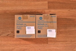 Open Lot of 2 Genuine Konica Minolta TNP27 KK Toner For Bizhub C25 Same Day - £69.90 GBP