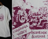 Vintage promotional T-shirt SINGLE STITCH 1995 Cuyyahoga Valley Ohio Siz... - £20.02 GBP