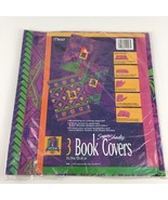 Super Shades Book Covers School Supplies Colorful Designs Vintage 1992 Mead - $19.75