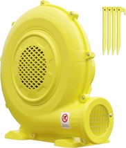 Fdmhor 480W Bounce House Blower, Air Blower For Inflatable, Easy To, Yellow - £91.20 GBP