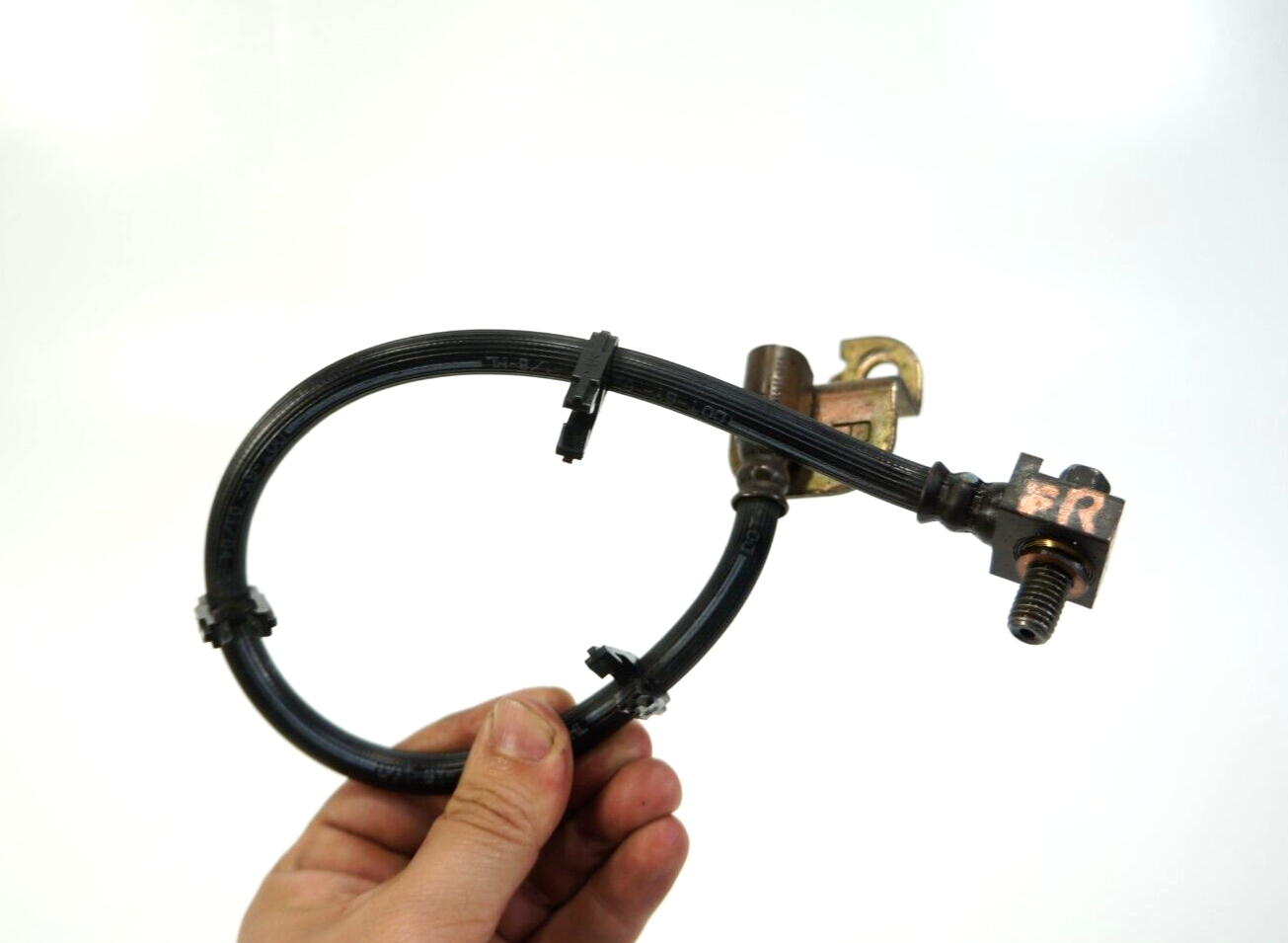 02-2005 ford thunderbird front right passenger side hydraulic brake line... - $65.00