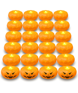 Orange Floating Candles, 150+ Hours Waterproof, Fall Decorations for Hom... - $490.37 MXN