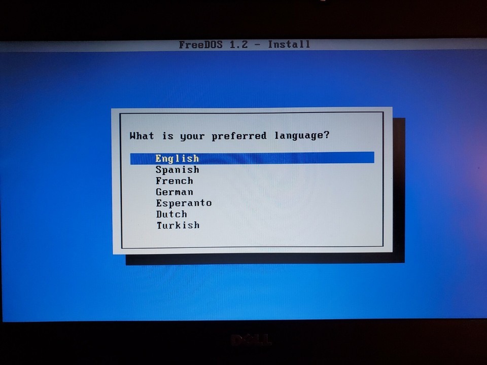 FreeDOS 1.2 Installation or Live MS DOS Compatible OS 4G USB Stick Item image 2
