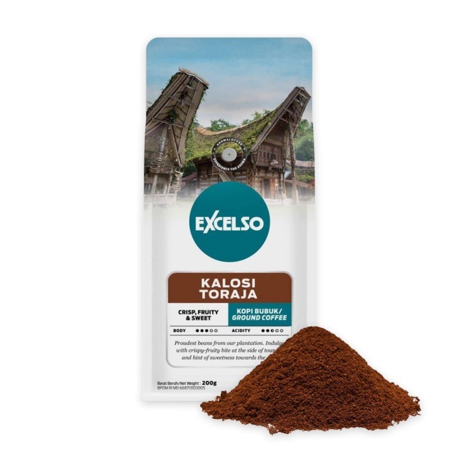 Excelso Toraja Arabica Coffee (Ground), 200 Gram - $40.90