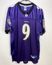 Baltimore Ravens Reebok Football Jersey Steve McNair #9 Youth XL Purple NFL - £21.73 GBP