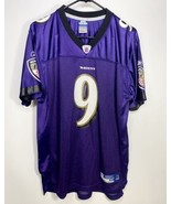 Baltimore Ravens Reebok Football Jersey Steve McNair #9 Youth XL Purple NFL - £21.74 GBP