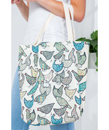 Chicken Canvas Tote Bag Shopper Beach Gym Large Handbag Big Purse Retro ... - €15,28 EUR