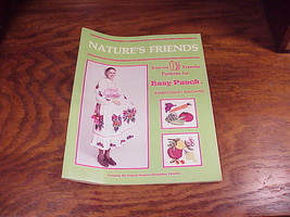 Easy Punch Nature&#39;s Friends Iron-On Transfer Patterns Booklet, 8402, dir... - $6.50