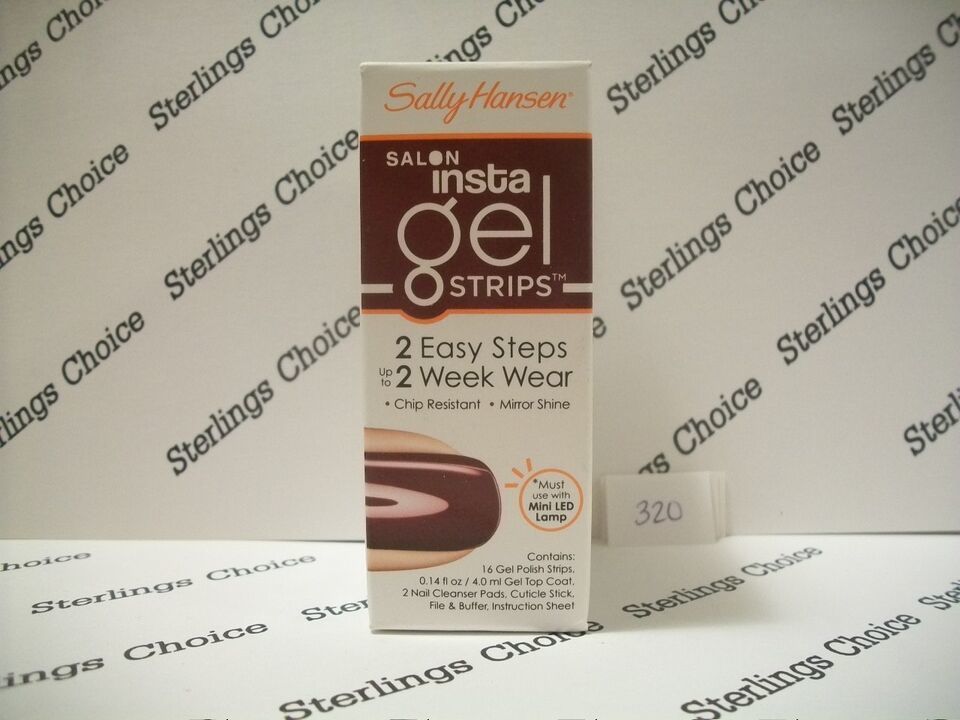 Sally Hansen Salon Insta Gel Strips #320 Ruby Do - $5.53