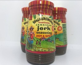 Jamaican Walkerwood Spicy Jerk (Bbq) Sauces 6 Jars - £55.04 GBP