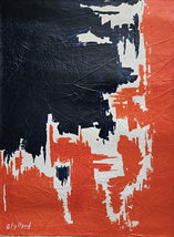 Painting Artwork Clyfford STILL Signed Canvas, Vintage Abstract Modern Art, USA - £112.49 GBP