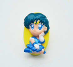 UNUSED Sailor Moon Sailor Mercury magnet clip Japan Bandai 90s official ... - $9.89
