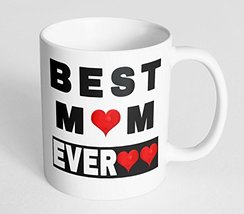 Best Mom Ever Mug - Mom 11 Oz Coffee Mug | Mothers Day Gifts | Birthday Gifts Fo - £9.65 GBP