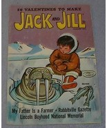Jack and Jill February 1971 Children&#39; Magazine Valentines - $8.30 CAD