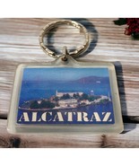 Alcatraz Island Key Chain Vintage Souvenir Federal Prison Acrylic Double... - £7.86 GBP