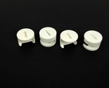 (Lot of 4) Ikea Plastic Cam Lock Nuts Part  119030 117434 White New - £6.92 GBP