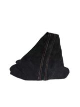 SUEDE Shift Boot Cover In Red Stitch For Chevrolet Corvette C5 V8 Z06 19... - $40.00