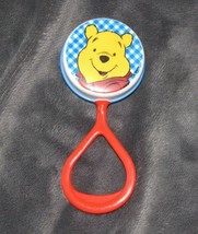 Vintage Winnie the Pooh Bear First Years Plastic Baby Rattle Toy Plastic - £31.64 GBP