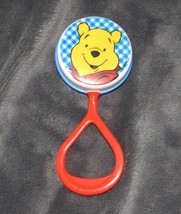 Vintage Winnie the Pooh Bear First Years Plastic Baby Rattle Toy Plastic - £31.84 GBP