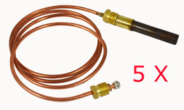 5 Pcs Coaxial Thermopile, 36&quot; 250 750 Mv Garland 1093418 1292900 1577001 1897 - £59.16 GBP