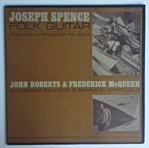 Joseph Spence - Folk Guitar / Roberts &amp; McQueen - Bahamian Ballads LP Vinyl Reco - £47.37 GBP