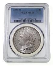 1899-O $1 Silver Morgan Dollar Graded by PCGS as MS-64! - $207.89