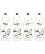 4-Dove Restoring Body Wash for Dry Skin Coconut Butter and Cocoa Butter ... - €49,27 EUR