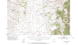 Pine Valley Quadrangle, Nevada 1952 Topo Map USGS 15 Minute - Shaded - £17.30 GBP